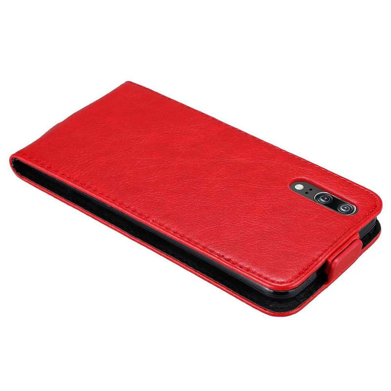 Cadorabo Hülle kompatibel mit Huawei P20 Schutzhülle im Flip Design mit Magnetverschluss
