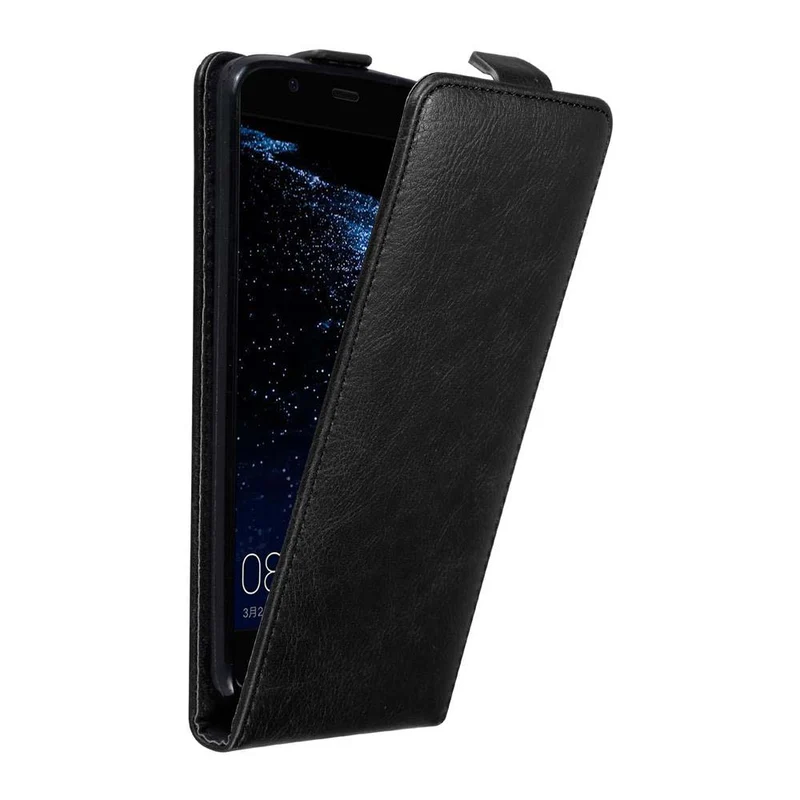 Cadorabo Hülle kompatibel mit Huawei P10 PLUS Schutzhülle im Flip Design mit Magnetverschluss