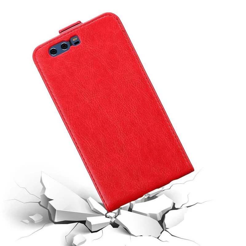 Cadorabo Hülle kompatibel mit Huawei P10 PLUS Schutzhülle im Flip Design mit Magnetverschluss