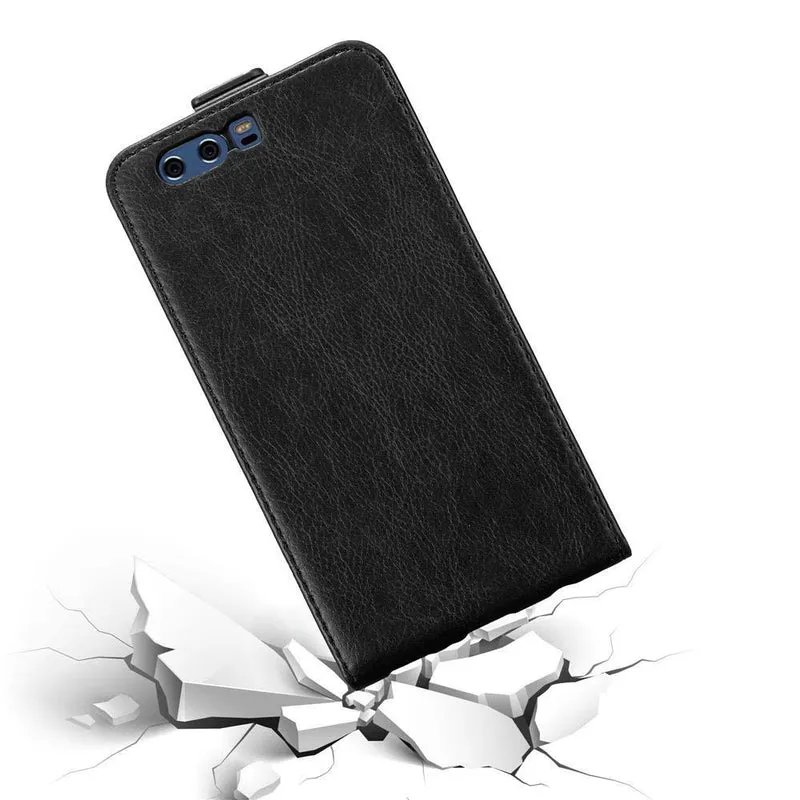 Cadorabo Hülle kompatibel mit Huawei P10 PLUS Schutzhülle im Flip Design mit Magnetverschluss