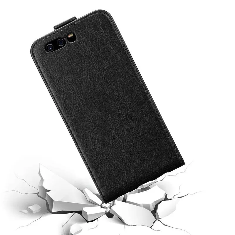 Cadorabo Hülle kompatibel mit Huawei P10 Schutzhülle im Flip Design mit Magnetverschluss