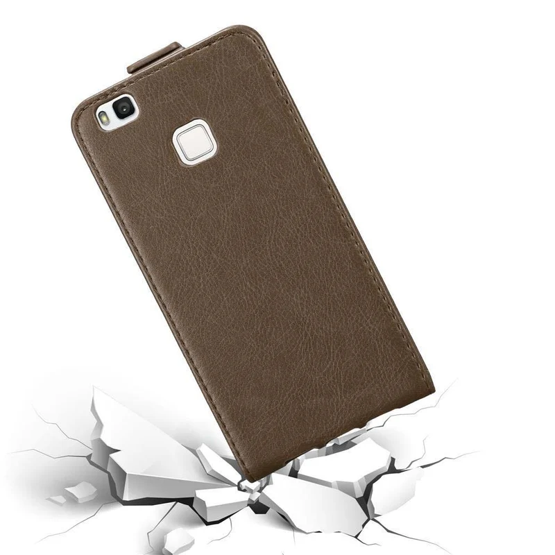 Cadorabo Hülle kompatibel mit Huawei P9 LITE 2016 / G9 LITE Schutzhülle im Flip Design mit Magnetverschluss