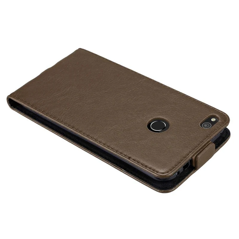 Cadorabo Hülle kompatibel mit Huawei P8 LITE 2017 / P9 LITE 2017 Schutzhülle im Flip Design mit Magnetverschluss
