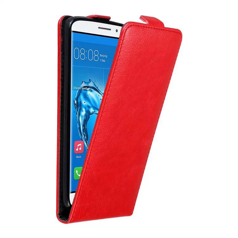 Cadorabo Hülle kompatibel mit Huawei NOVA PLUS Schutzhülle im Flip Design mit Magnetverschluss