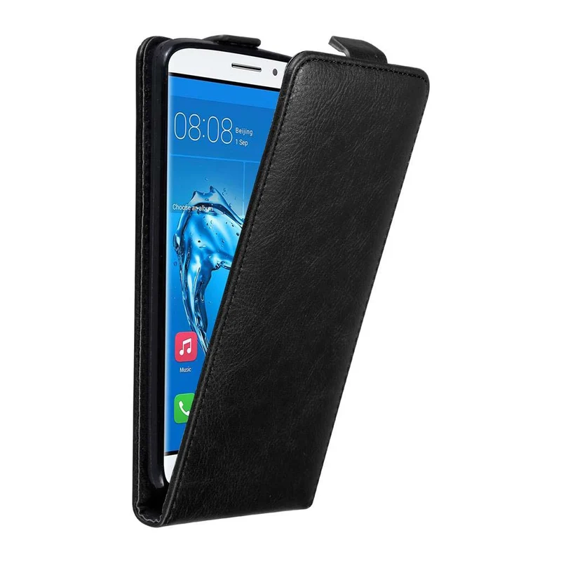 Cadorabo Hülle kompatibel mit Huawei NOVA PLUS Schutzhülle im Flip Design mit Magnetverschluss