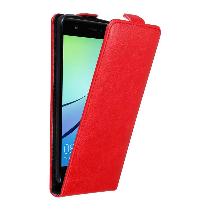 Cadorabo Hülle kompatibel mit Huawei NOVA Schutzhülle im Flip Design mit Magnetverschluss