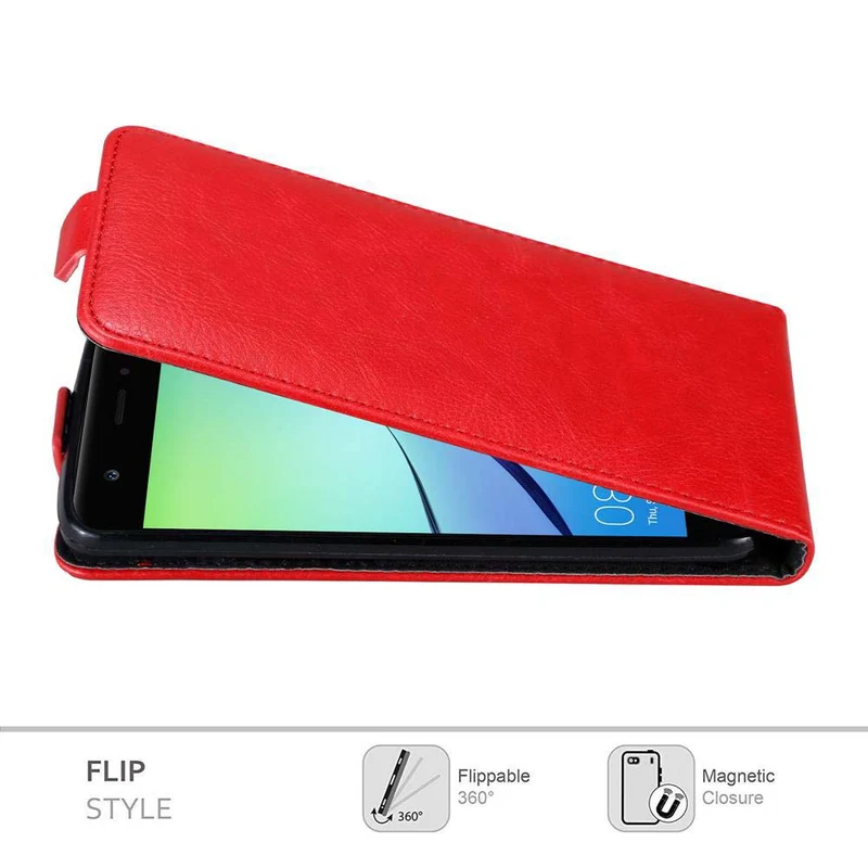 Cadorabo Hülle kompatibel mit Huawei NOVA Schutzhülle im Flip Design mit Magnetverschluss