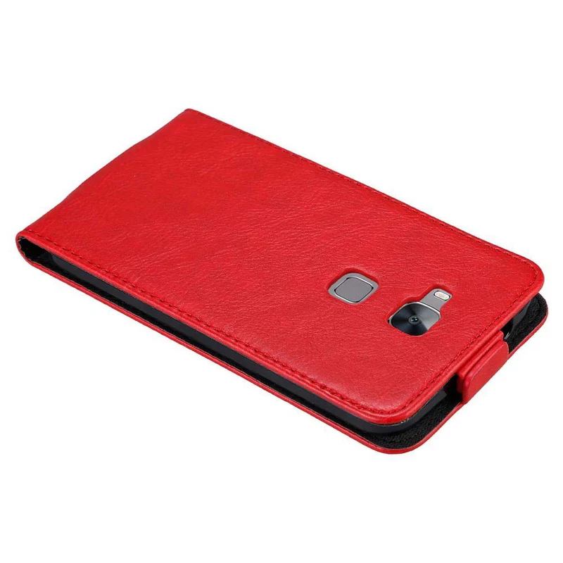Cadorabo Hülle kompatibel mit Huawei ASCEND G7 PLUS / G8 / GX8 Schutzhülle im Flip Design mit Magnetverschluss