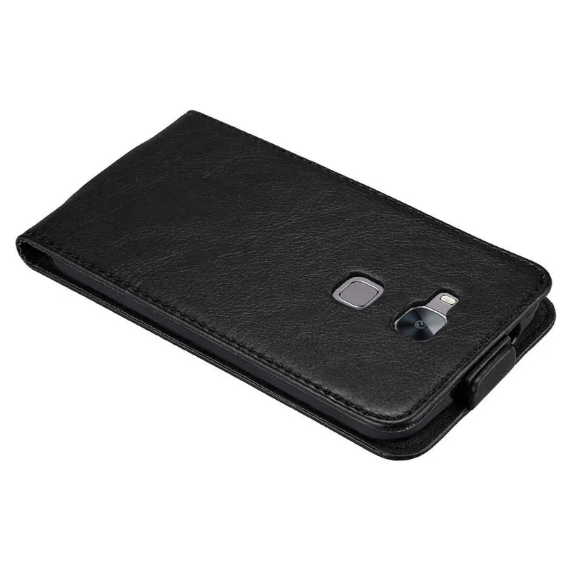 Cadorabo Hülle kompatibel mit Huawei ASCEND G7 PLUS / G8 / GX8 Schutzhülle im Flip Design mit Magnetverschluss
