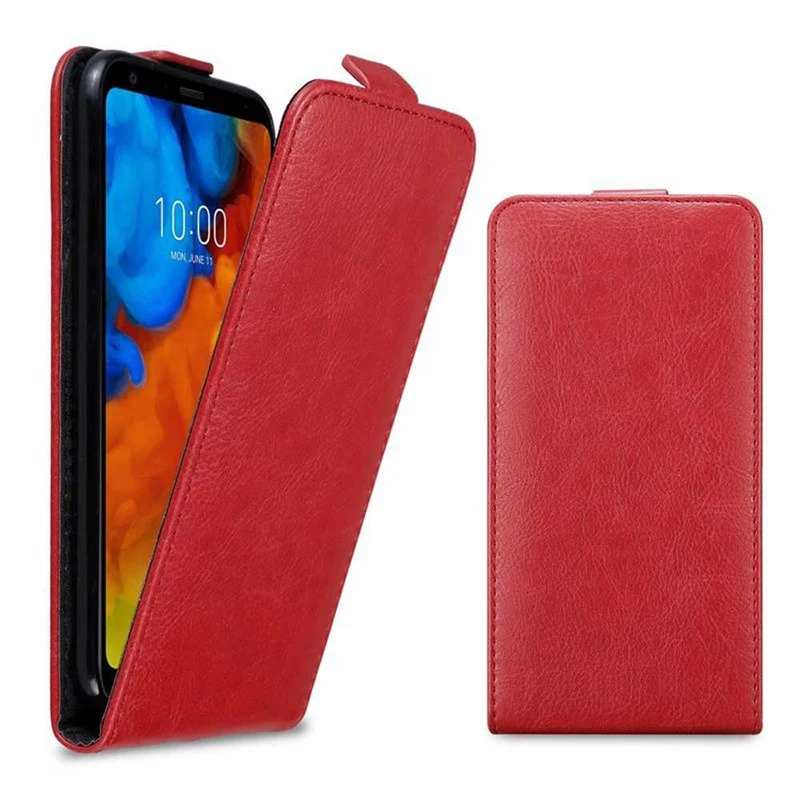 Cadorabo Hülle kompatibel mit LG Q STYLUS Schutzhülle im Flip Design mit Magnetverschluss