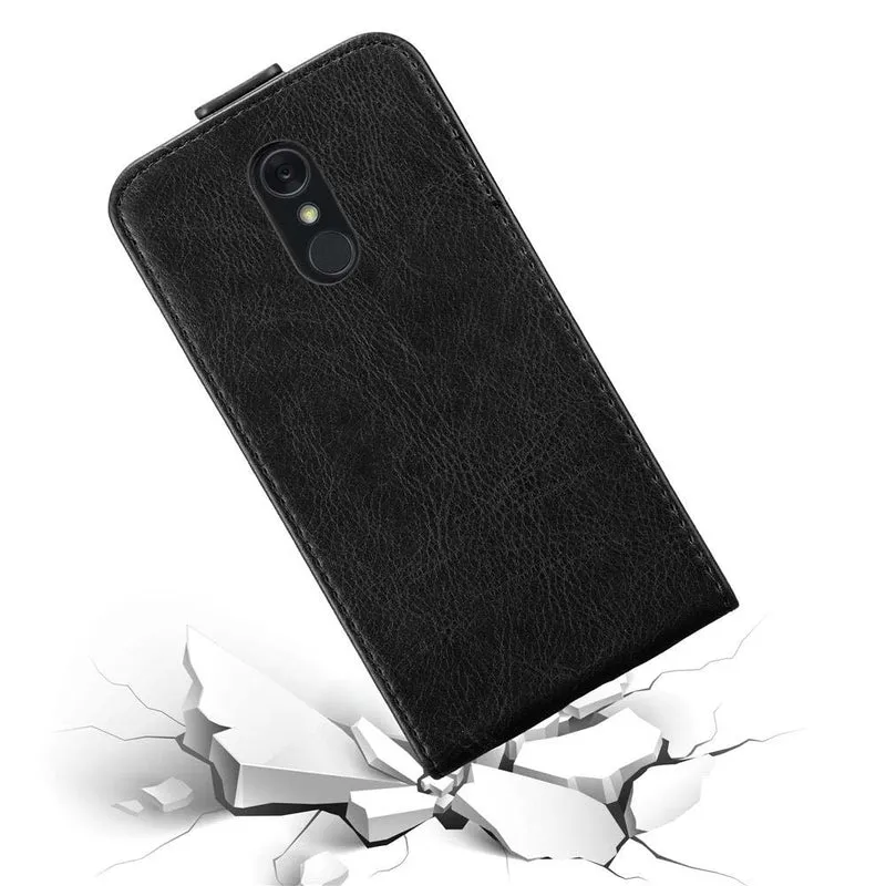 Cadorabo Hülle kompatibel mit LG Q STYLUS Schutzhülle im Flip Design mit Magnetverschluss