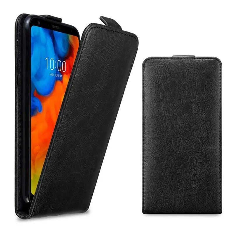 Cadorabo Hülle kompatibel mit LG Q STYLUS Schutzhülle im Flip Design mit Magnetverschluss