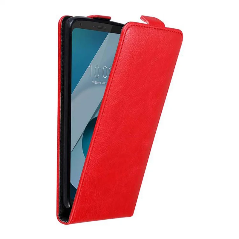 Cadorabo Hülle kompatibel mit LG Q6 / G6 MINI Schutzhülle im Flip Design mit Magnetverschluss