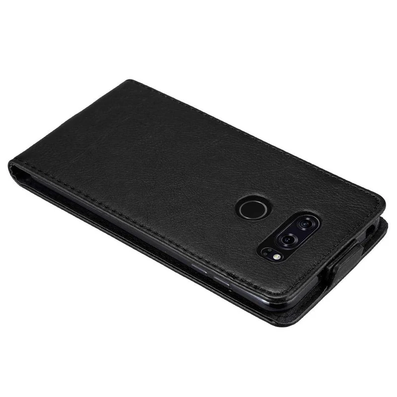 Cadorabo Hülle kompatibel mit LG V30 / V30+ / V30S / V30S+ Schutzhülle im Flip Design mit Magnetverschluss
