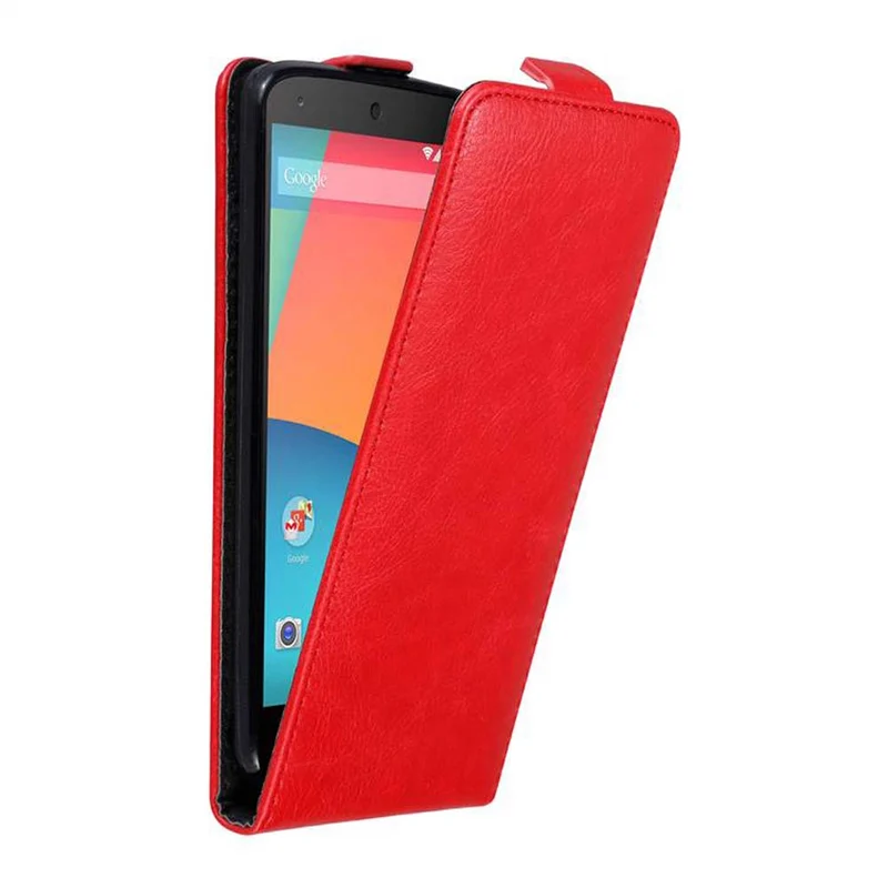 Cadorabo Hülle kompatibel mit LG Google NEXUS 5 Schutzhülle im Flip Design mit Magnetverschluss