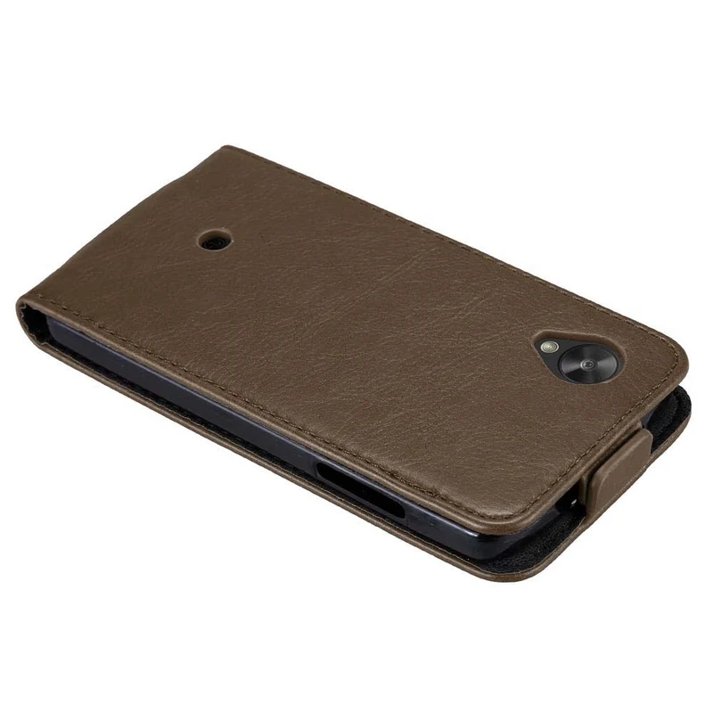 Cadorabo Hülle kompatibel mit LG Google NEXUS 5 Schutzhülle im Flip Design mit Magnetverschluss