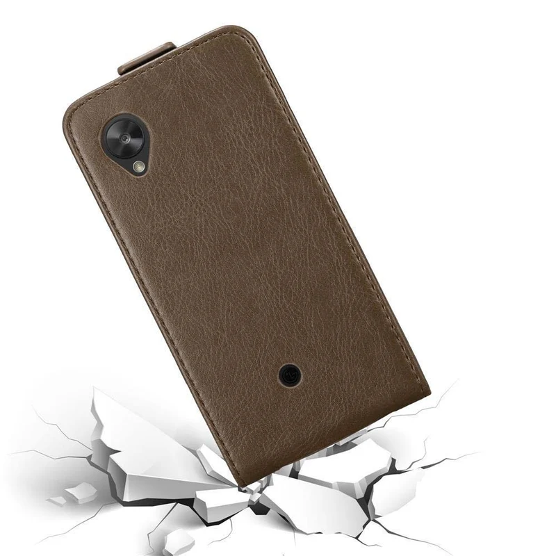Cadorabo Hülle kompatibel mit LG Google NEXUS 5 Schutzhülle im Flip Design mit Magnetverschluss