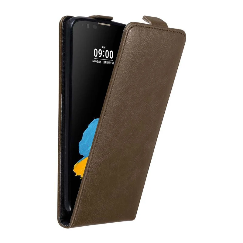 Cadorabo Hülle kompatibel mit LG STYLUS 2 Schutzhülle im Flip Design mit Magnetverschluss