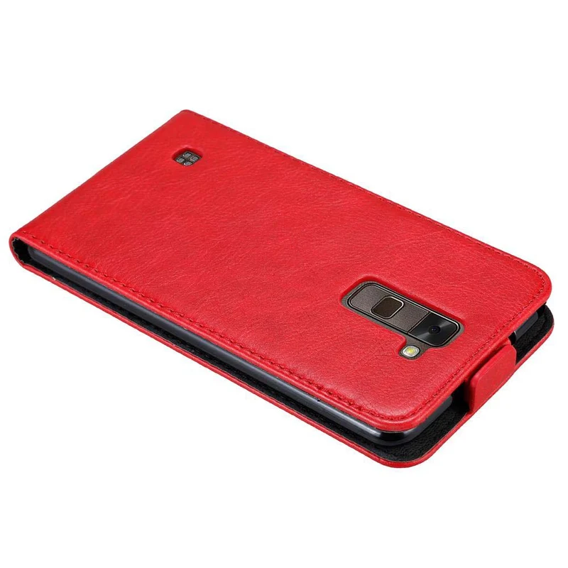 Cadorabo Hülle kompatibel mit LG STYLUS 2 Schutzhülle im Flip Design mit Magnetverschluss