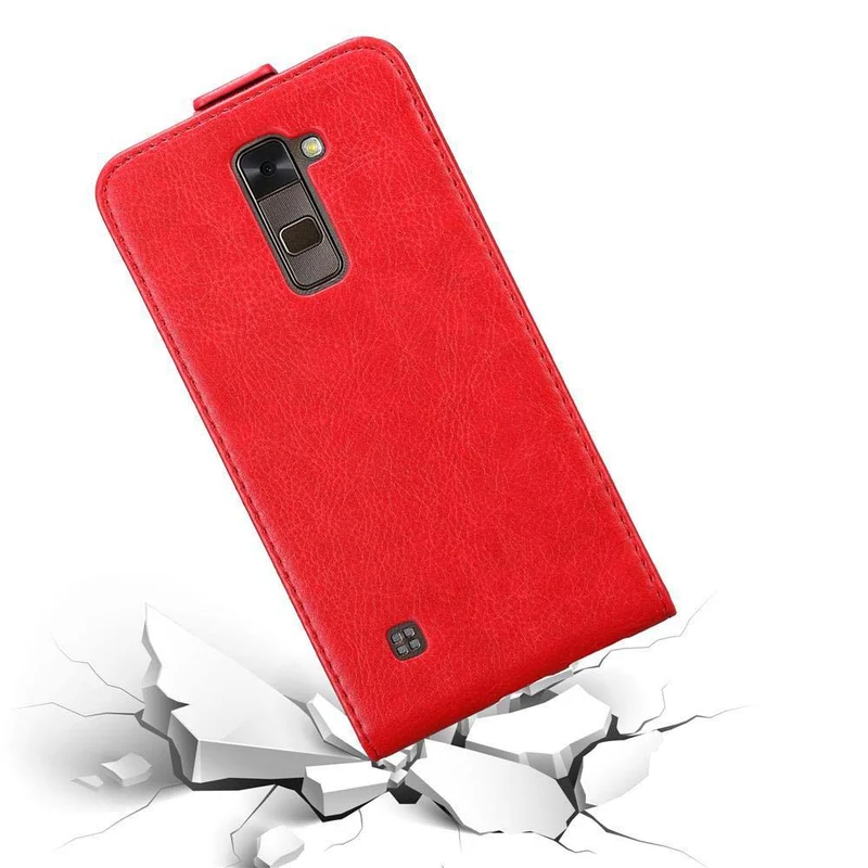 Cadorabo Hülle kompatibel mit LG STYLUS 2 Schutzhülle im Flip Design mit Magnetverschluss