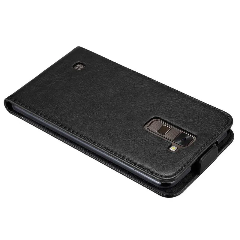 Cadorabo Hülle kompatibel mit LG STYLUS 2 Schutzhülle im Flip Design mit Magnetverschluss