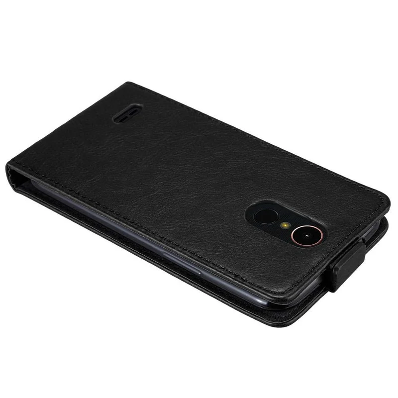 Cadorabo Hülle kompatibel mit LG K10 2017 Schutzhülle im Flip Design mit Magnetverschluss
