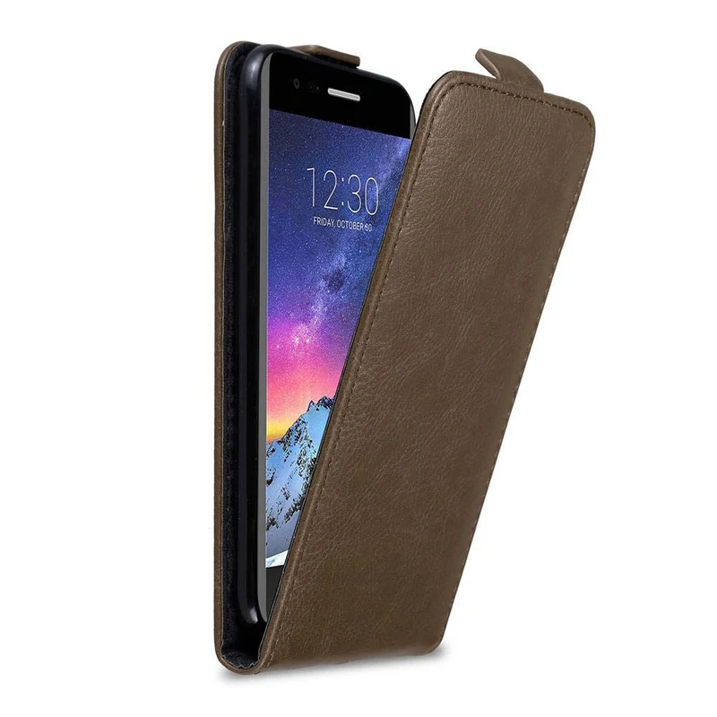 Cadorabo Hülle kompatibel mit LG K8 2017 Schutzhülle im Flip Design mit Magnetverschluss