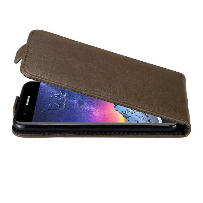 Cadorabo Hülle kompatibel mit LG K8 2017 Schutzhülle im Flip Design mit Magnetverschluss