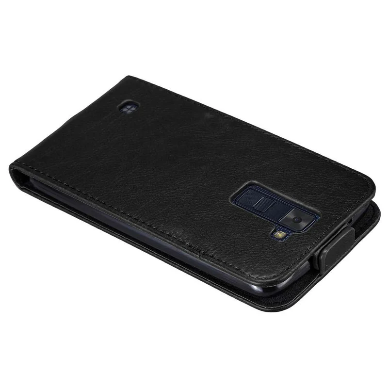 Cadorabo Hülle kompatibel mit LG K8 2016 Schutzhülle im Flip Design mit Magnetverschluss