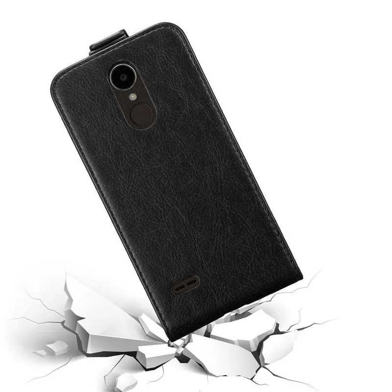 Cadorabo Hülle kompatibel mit LG K4 2017 Schutzhülle im Flip Design mit Magnetverschluss