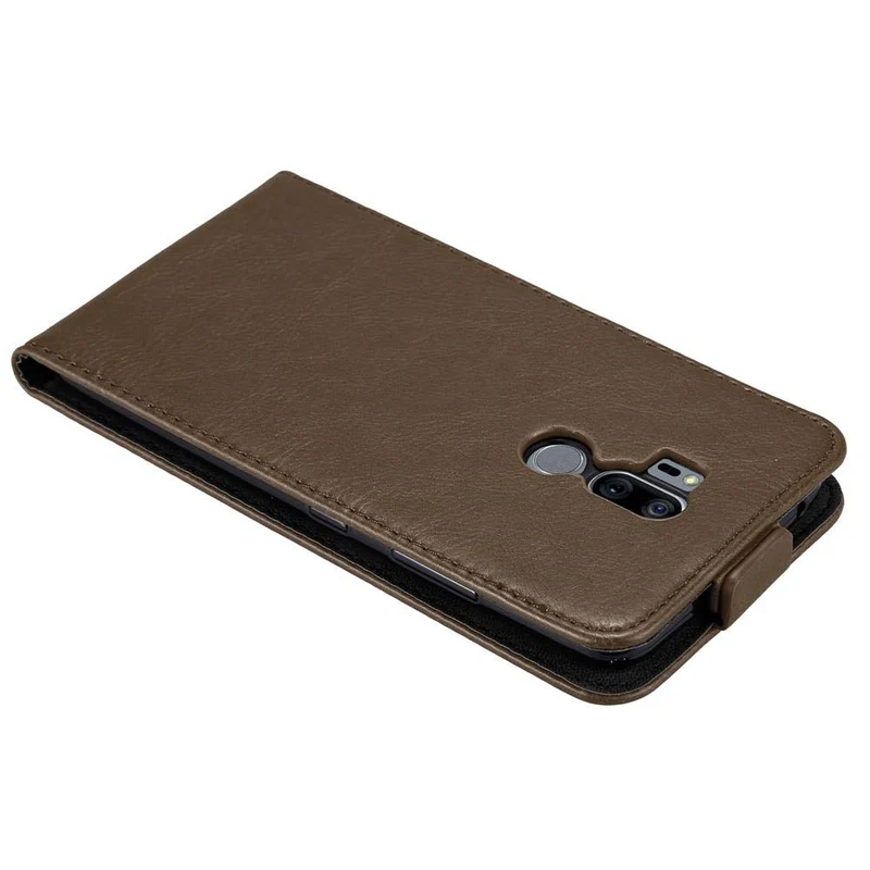 Cadorabo Hülle kompatibel mit LG G7 ThinQ / FIT / ONE Schutzhülle im Flip Design mit Magnetverschluss