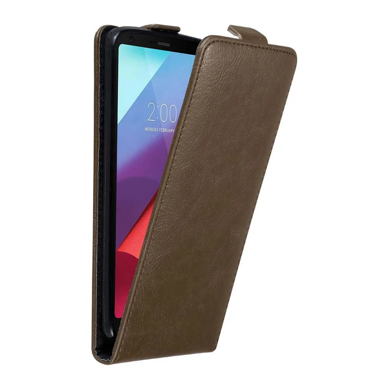 Cadorabo Hülle kompatibel mit LG G6 Schutzhülle im Flip Design mit Magnetverschluss