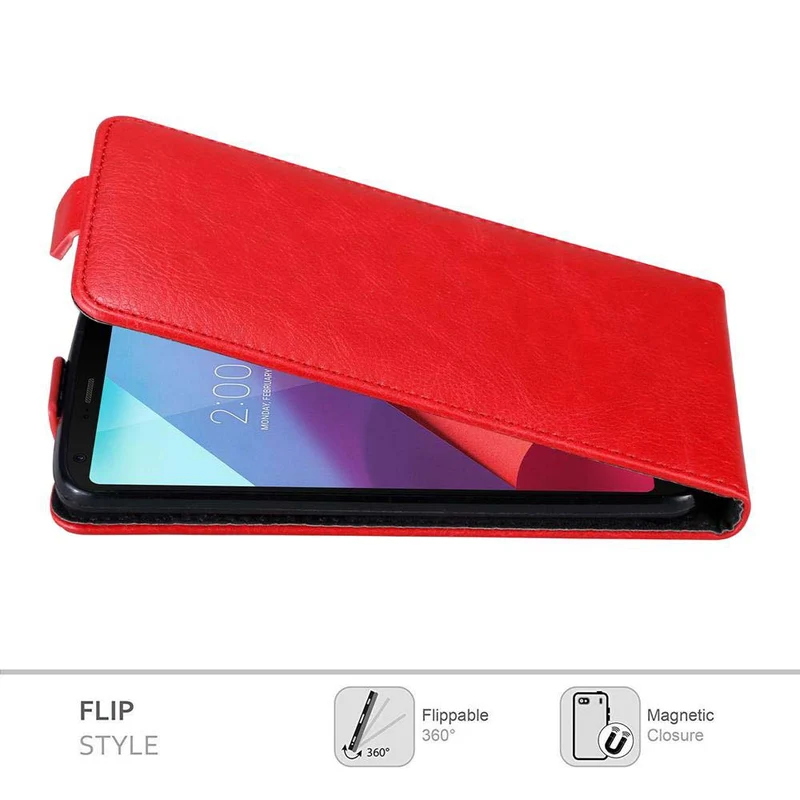 Cadorabo Hülle kompatibel mit LG G6 Schutzhülle im Flip Design mit Magnetverschluss