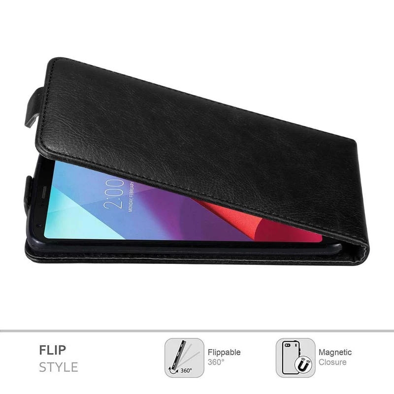 Cadorabo Hülle kompatibel mit LG G6 Schutzhülle im Flip Design mit Magnetverschluss