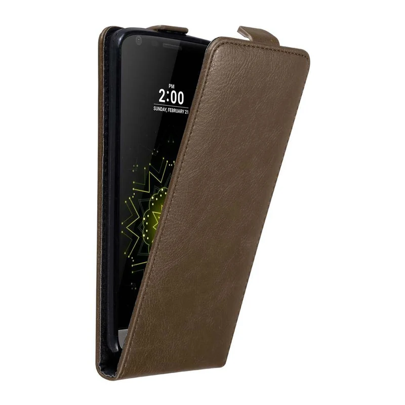 Cadorabo Hülle kompatibel mit LG G5 Schutzhülle im Flip Design mit Magnetverschluss