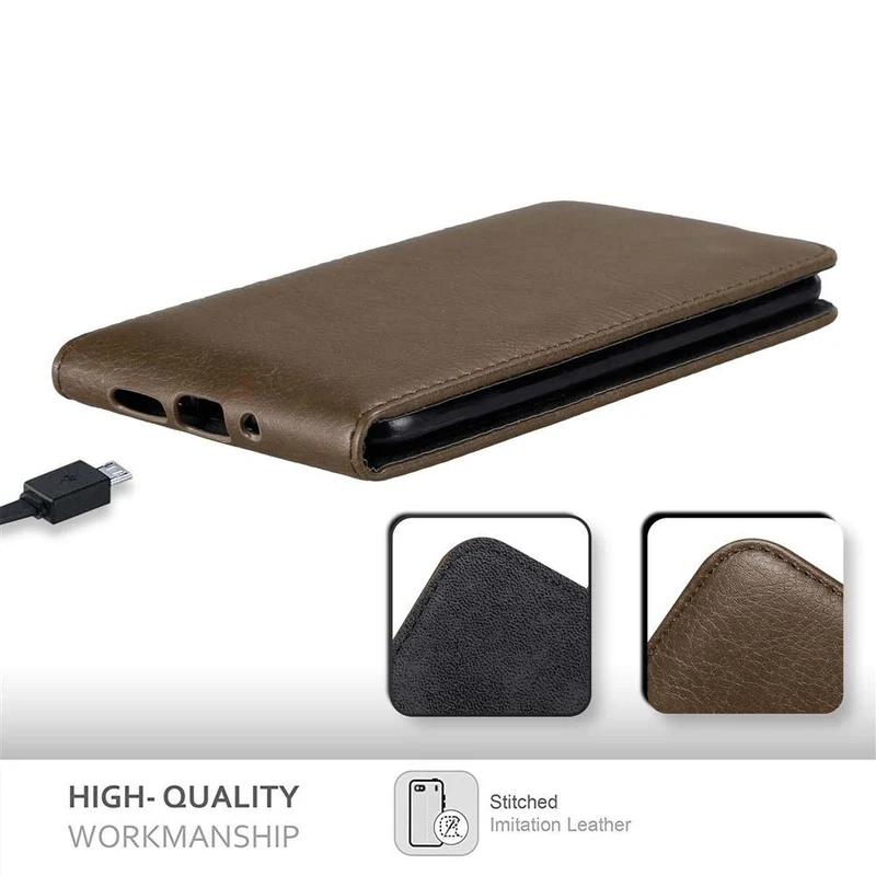 Cadorabo Hülle kompatibel mit LG G5 Schutzhülle im Flip Design mit Magnetverschluss