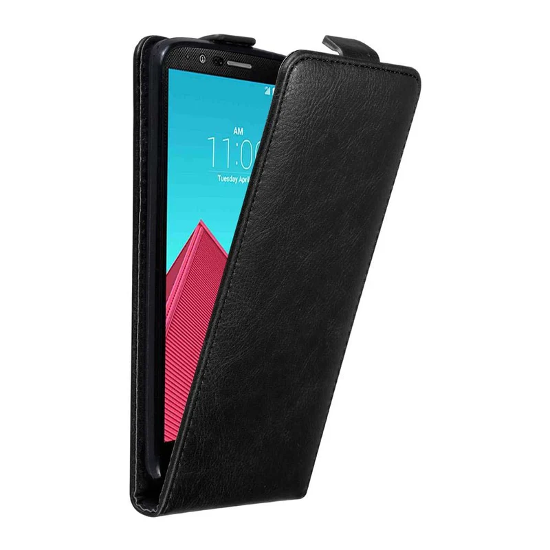 Cadorabo Hülle kompatibel mit LG G4 / G4 PLUS Schutzhülle im Flip Design mit Magnetverschluss