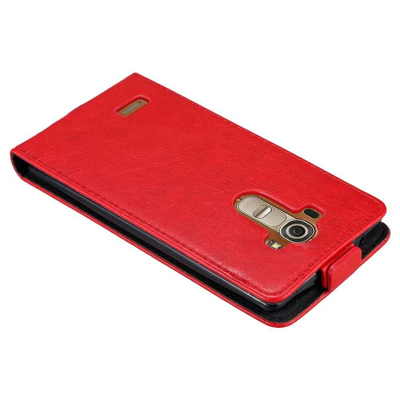 Cadorabo Hülle kompatibel mit LG G4 / G4 PLUS Schutzhülle im Flip Design mit Magnetverschluss