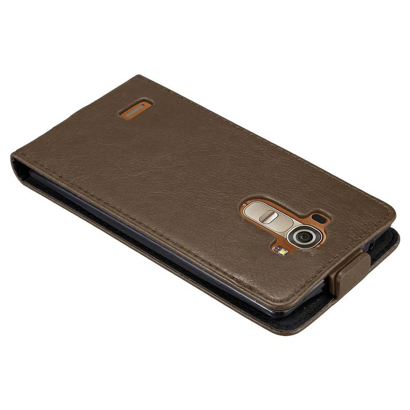Cadorabo Hülle kompatibel mit LG G4 / G4 PLUS Schutzhülle im Flip Design mit Magnetverschluss