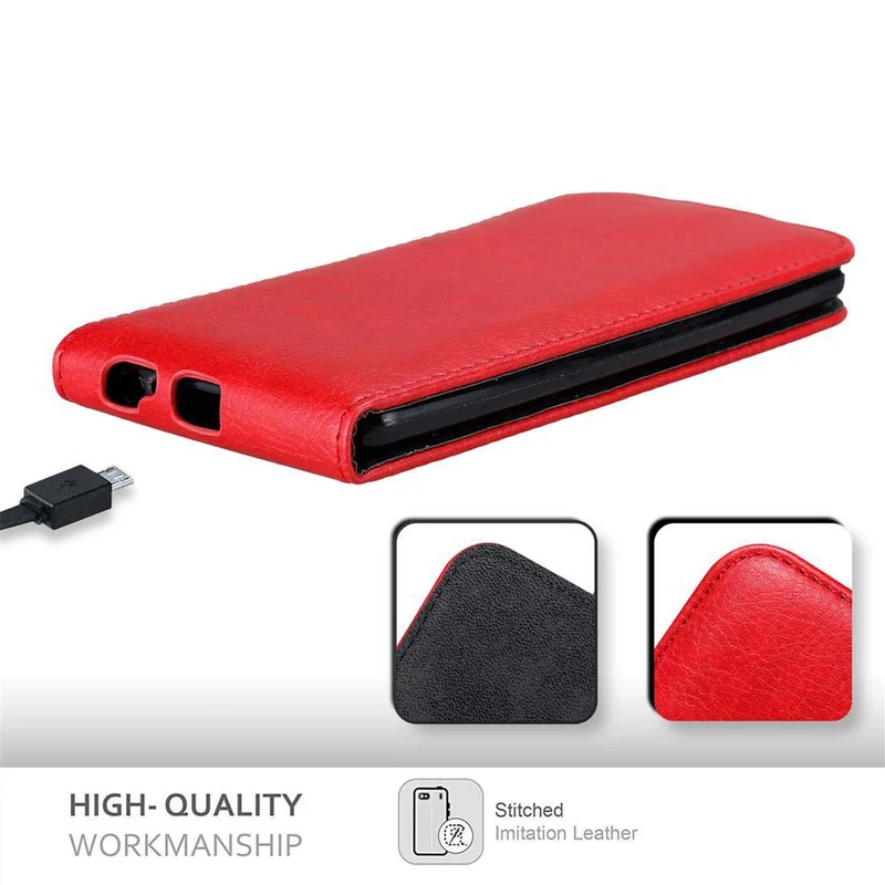 Cadorabo Hülle kompatibel mit LG G3 Schutzhülle im Flip Design mit Magnetverschluss