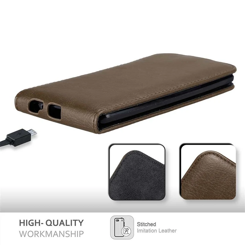 Cadorabo Hülle kompatibel mit LG G3 Schutzhülle im Flip Design mit Magnetverschluss