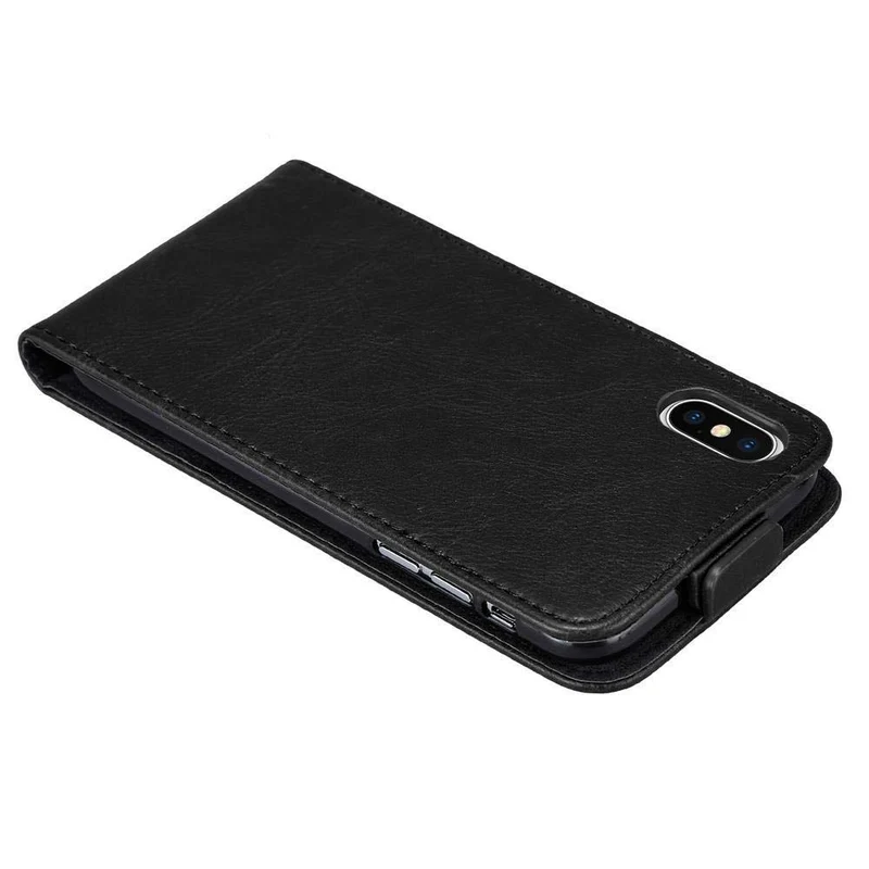 Cadorabo Hülle kompatibel mit Apple iPhone X / XS Schutzhülle im Flip Design mit Magnetverschluss