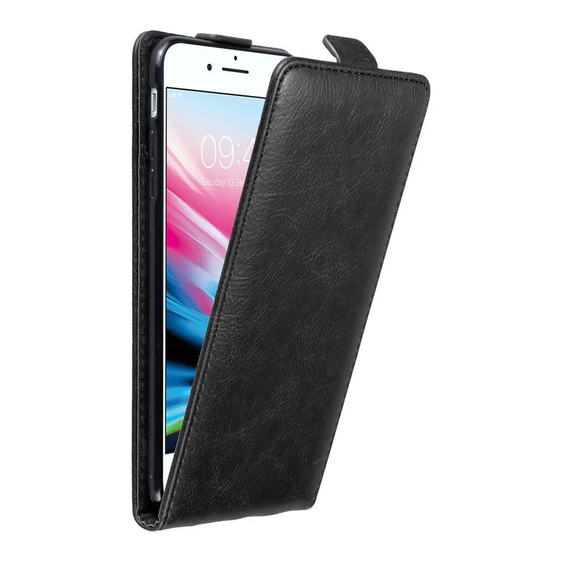 Cadorabo Hülle kompatibel mit Apple iPhone 7 PLUS / 7S PLUS / 8 PLUS Schutzhülle im Flip Design mit Magnetverschluss
