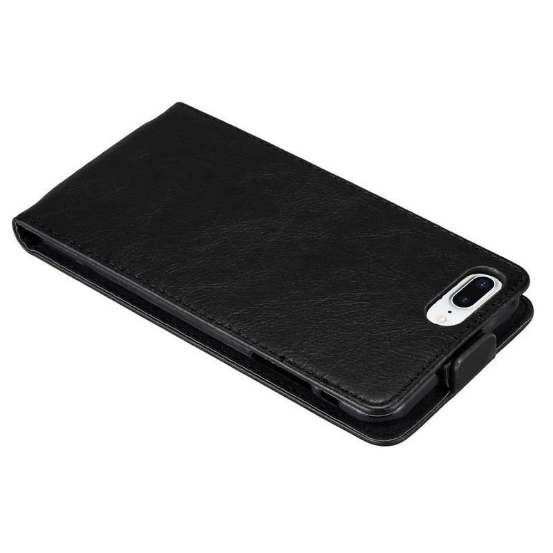 Cadorabo Hülle kompatibel mit Apple iPhone 7 PLUS / 7S PLUS / 8 PLUS Schutzhülle im Flip Design mit Magnetverschluss