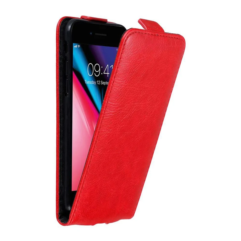 Cadorabo Hülle kompatibel mit Apple iPhone 7 / 7S / 8 / SE 2020 Schutzhülle im Flip Design mit Magnetverschluss
