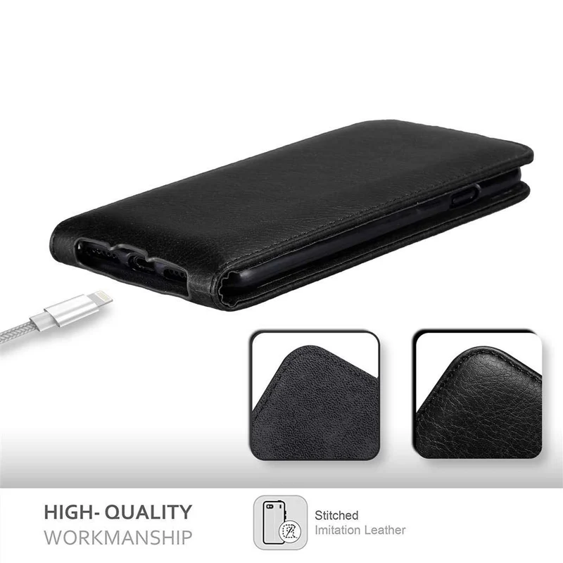 Cadorabo Hülle kompatibel mit Apple iPhone 7 / 7S / 8 / SE 2020 Schutzhülle im Flip Design mit Magnetverschluss