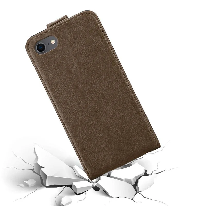 Cadorabo Hülle kompatibel mit Apple iPhone 7 / 7S / 8 / SE 2020 Schutzhülle im Flip Design mit Magnetverschluss