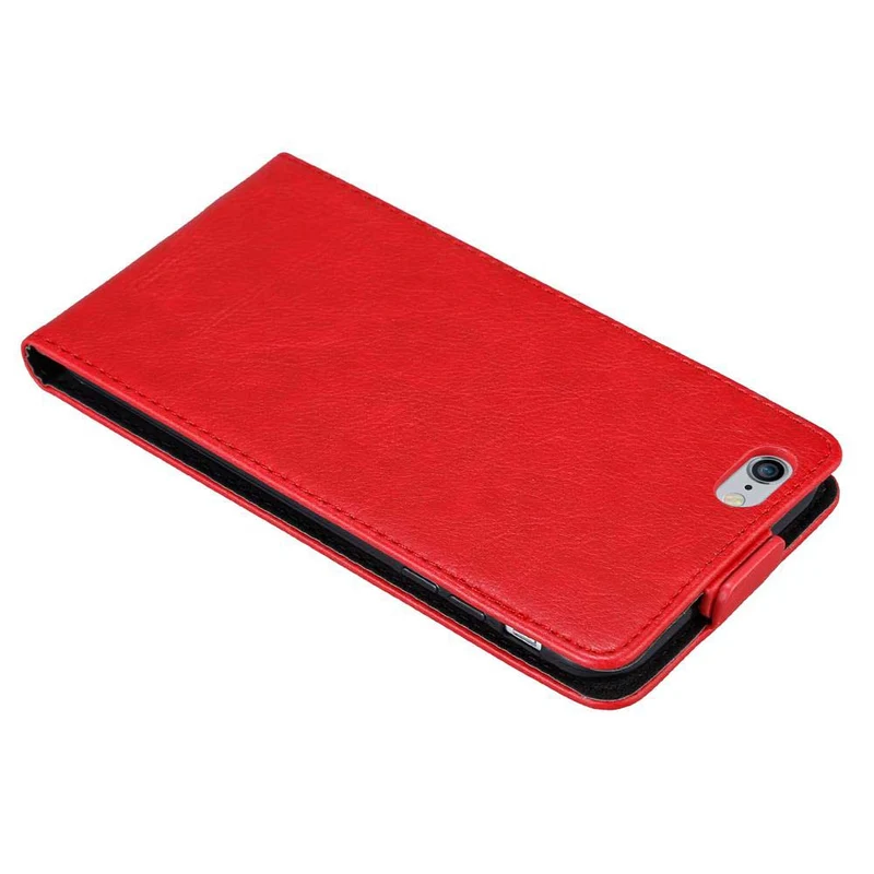 Cadorabo Hülle kompatibel mit Apple iPhone 6 PLUS / 6S PLUS Schutzhülle im Flip Design mit Magnetverschluss