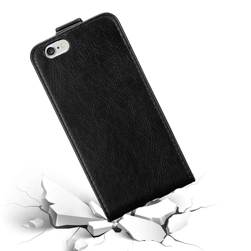 Cadorabo Hülle kompatibel mit Apple iPhone 6 / 6S Schutzhülle im Flip Design mit Magnetverschluss