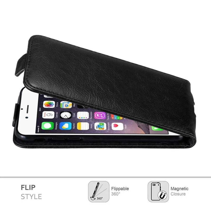 Cadorabo Hülle kompatibel mit Apple iPhone 6 / 6S Schutzhülle im Flip Design mit Magnetverschluss